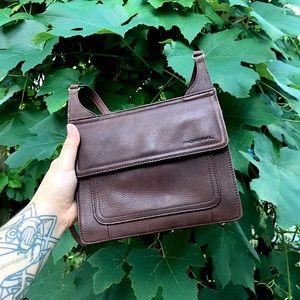 Fossil leather purse